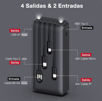 Cargador Portatil Power Bank